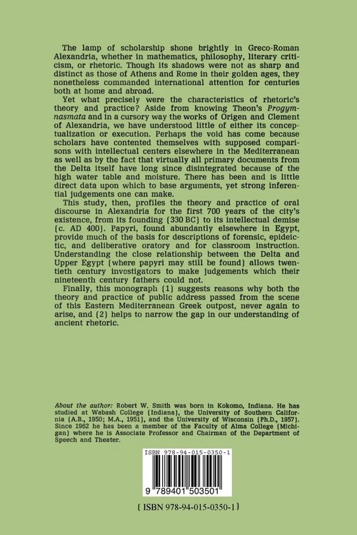 Produktbild: The Art of Rhetoric in Alexandria