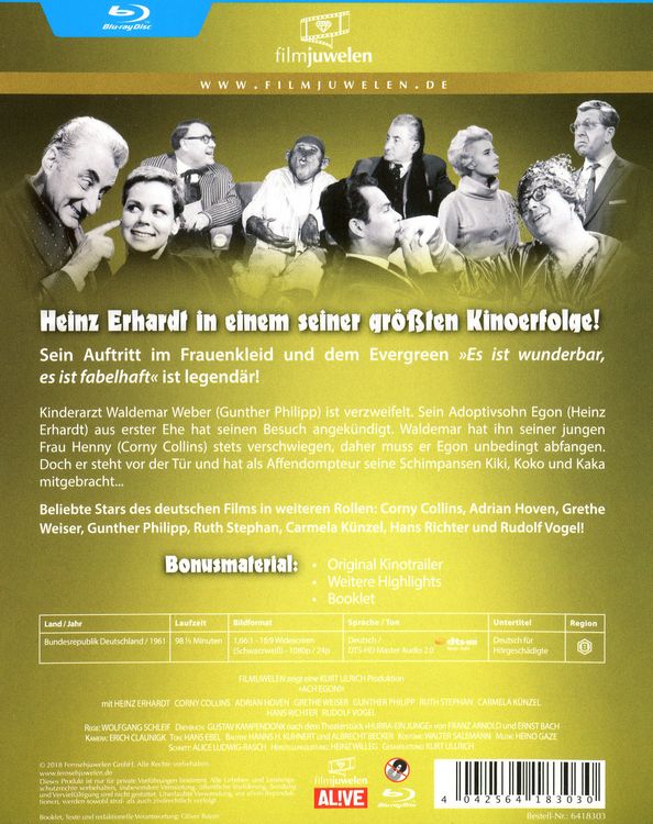 Produktbild: Heinz Erhardt - Ach Egon!