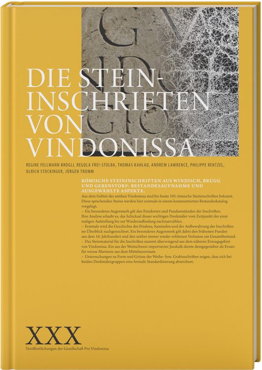 Produktbild: Die Steininschriften von Vindonissa