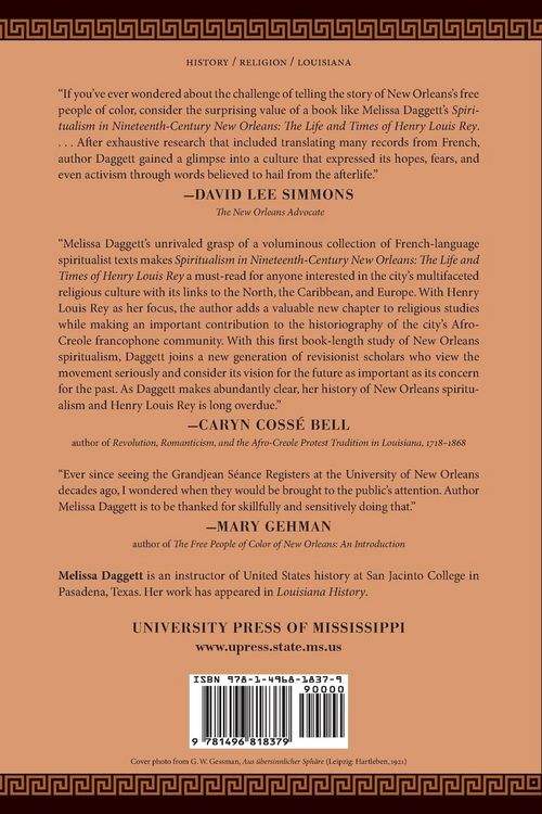 Produktbild: Spiritualism in Nineteenth-Century New Orleans