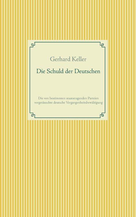 Produktbild: Die Schuld der Deutschen