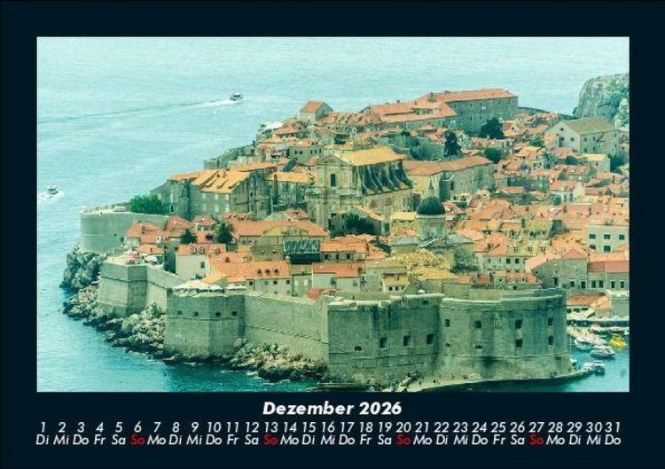 Produktbild: Kroatien 2026 Fotokalender DIN A5