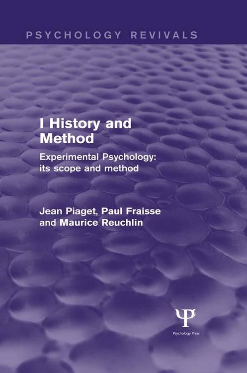 Produktbild: Experimental Psychology Its Scope and Method: Volume I (Psychology Revivals)