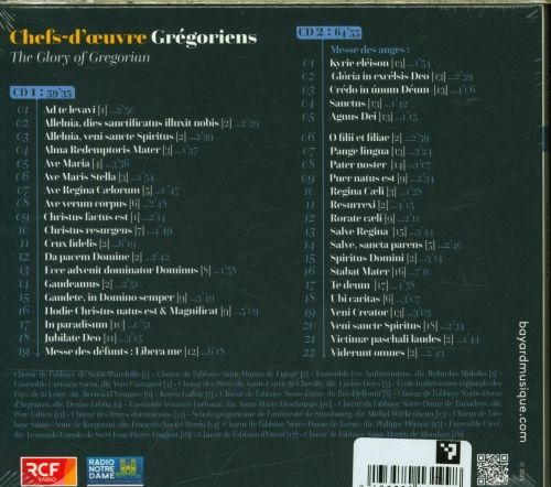 Produktbild: Chefs-d'oeuvre gr&eacute;goriens The glory of gregorian