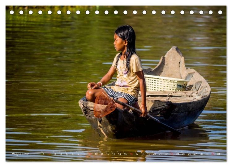 Produktbild: Vietnam und Kambodscha - Magische Momente. (Tischkalender 2026 DIN A5 quer), CALVENDO Monatskalender