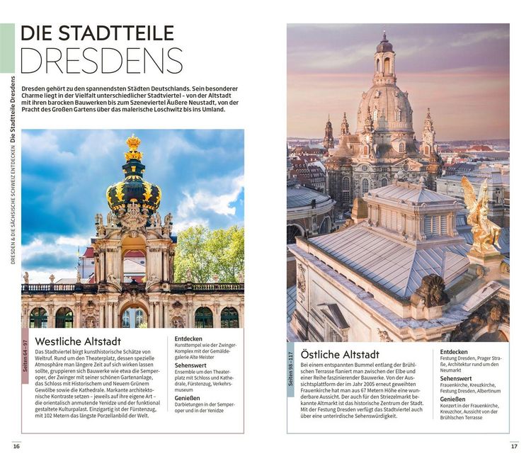 Produktbild: Vis-&agrave;-Vis Reisef&uuml;hrer Dresden und S&auml;chsische Schweiz