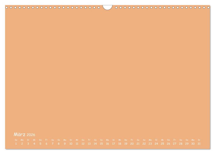 Produktbild: Regenbogen Kinder Bastelkalender - Zum Selbstgestalten - DIY Kreativ-Kalender (Wandkalender 2026 DIN A3 quer), CALVENDO Monatskalender