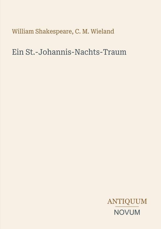 Produktbild: Ein St.-Johannis-Nachts-Traum