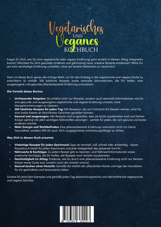 Produktbild: Vegetarisches und Veganes Kochbuch