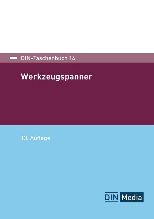 Produktbild: DIN-Taschenbuch 14