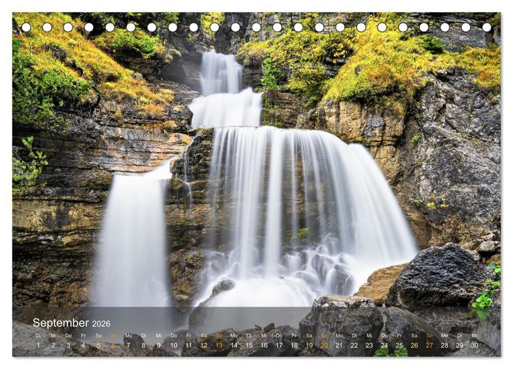 Produktbild: Idyllische Wasserwelten (Tischkalender 2026 DIN A5 quer), CALVENDO Monatskalender