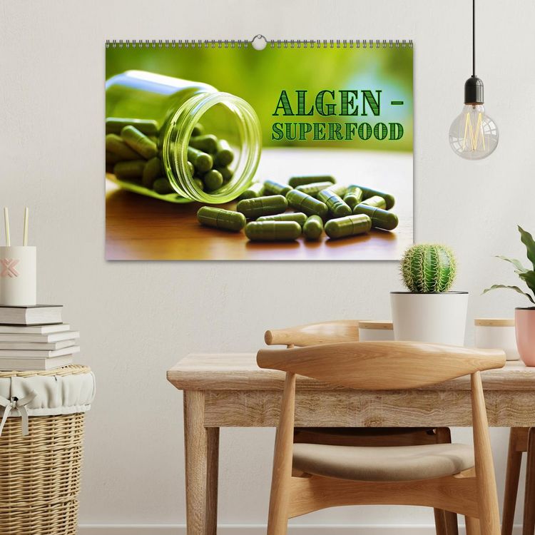 Produktbild: Algen - Superfood (Wandkalender 2026 DIN A3 quer), CALVENDO Monatskalender