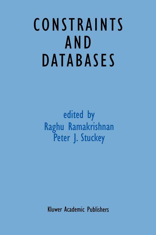 Produktbild: Constraints and Databases