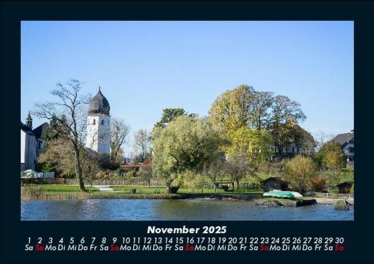 Produktbild: Die Seen der Erde 2025 Fotokalender DIN A5