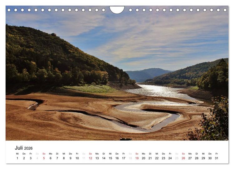 Produktbild: Mein Edersee 2026 (Wandkalender 2026 DIN A4 quer), CALVENDO Monatskalender