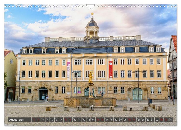 Produktbild: Ein Blick auf die Wartburgstadt Eisenach (Wandkalender 2026 DIN A3 quer), CALVENDO Monatskalender