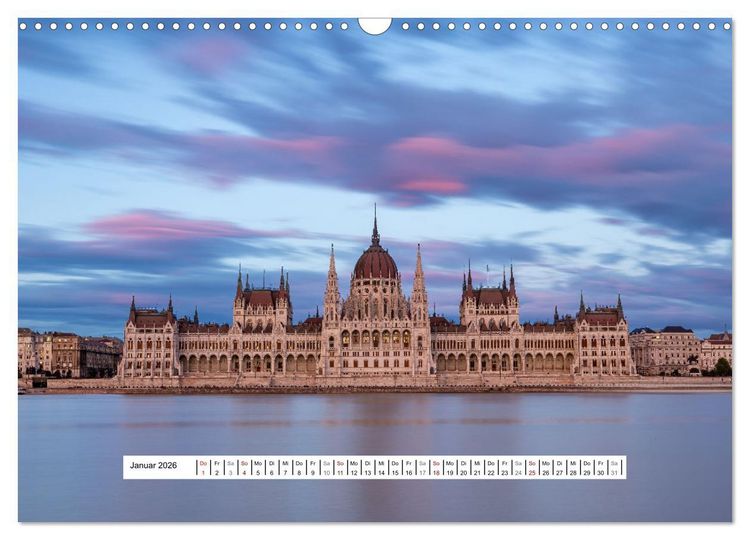 Produktbild: KAISERLICHES BUDAPEST (Wandkalender 2026 DIN A3 quer), CALVENDO Monatskalender