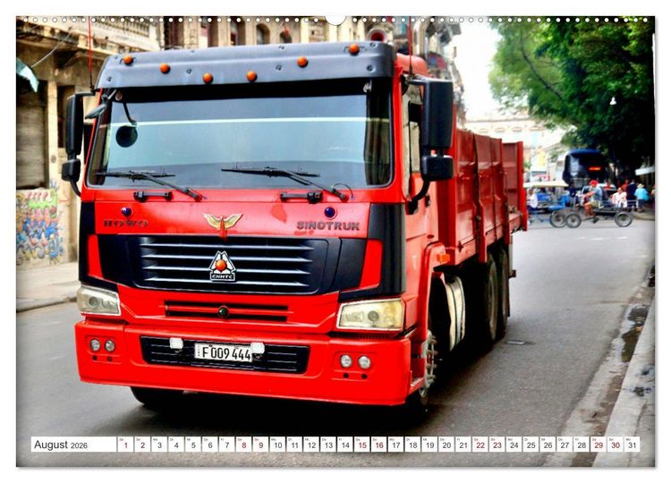Produktbild: China Truck - Chinesische Nutzfahrzeuge (Wandkalender 2026 DIN A2 quer), CALVENDO Monatskalender
