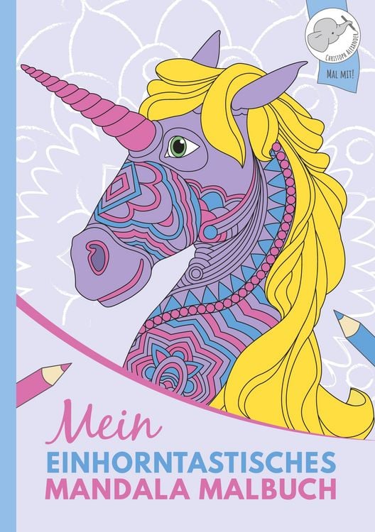 Produktbild: Mein einhorntastisches Mandala Malbuch