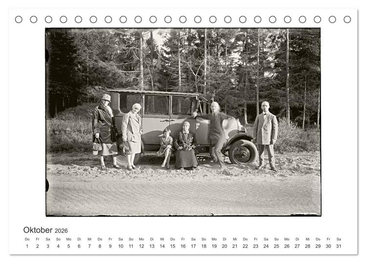 Produktbild: Faszination Glasplatten-Photographie (Tischkalender 2026 DIN A5 quer), CALVENDO Monatskalender