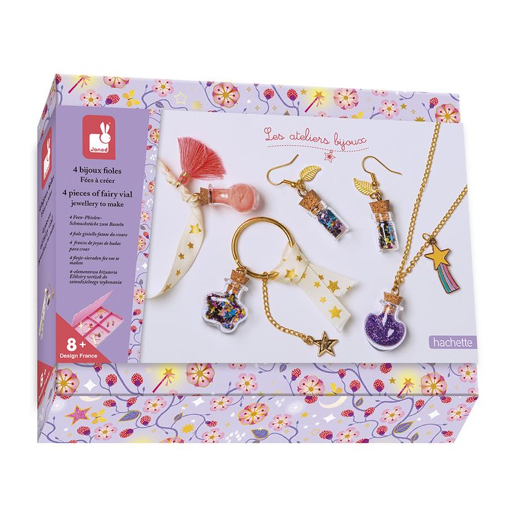 Produktbild: Feenschmuck &ndash; Magisches Bastelset f&uuml;r Kinder (4 Schmuckst&uuml;cke)