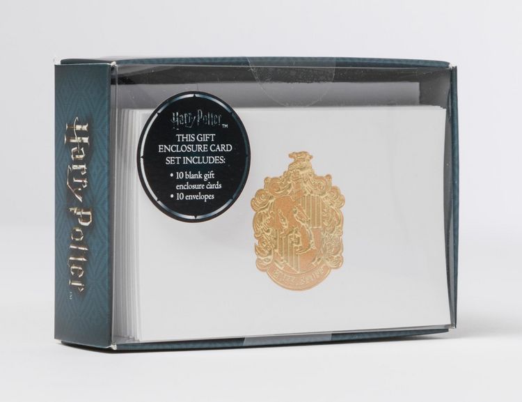 Produktbild: Harry Potter: Hufflepuff Crest Foil Gift Enclosure Cards (Set of 10)