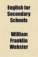 Produktbild: English for Secondary Schools