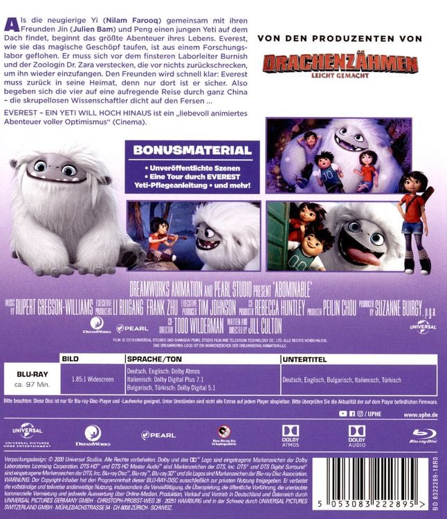 Produktbild: Everest - Ein Yeti will hoch hinaus
