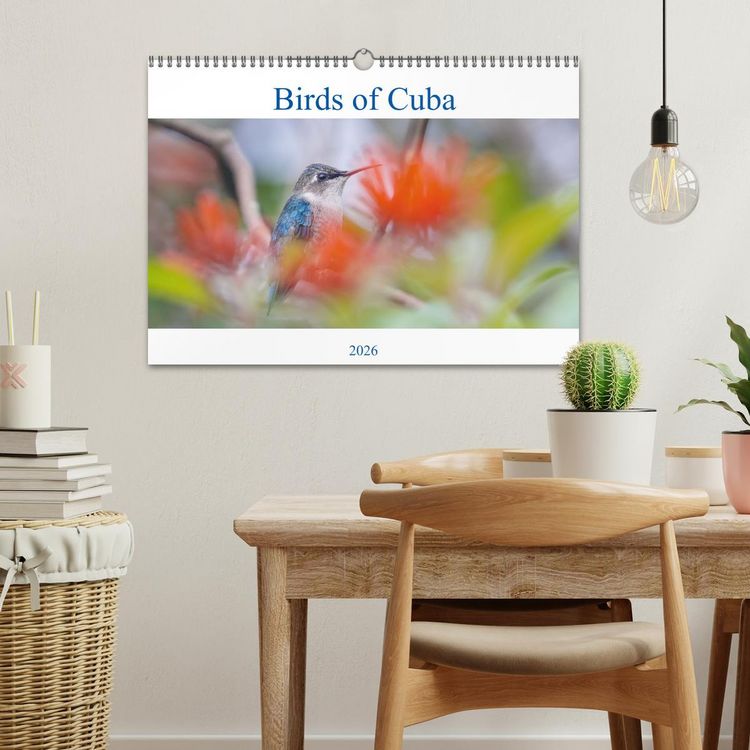 Produktbild: Birds of Cuba Island (Wall Calendar 2026 DIN A3 landscape), CALVENDO 12 Month Wall Calendar