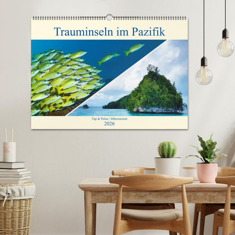 Produktbild: Mikronesien: Yap und Palau (Wandkalender 2026 DIN A2 quer), CALVENDO Monatskalender
