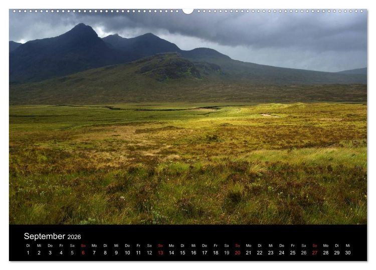 Produktbild: Schottland 2026 (hochwertiger Premium Wandkalender 2026 DIN A2 quer), Kunstdruck in Hochglanz