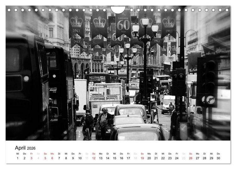 Produktbild: London (Wandkalender 2026 DIN A4 quer), CALVENDO Monatskalender