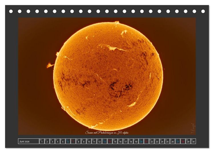 Produktbild: Faszination Universum (Tischkalender 2026 DIN A5 quer), CALVENDO Monatskalender