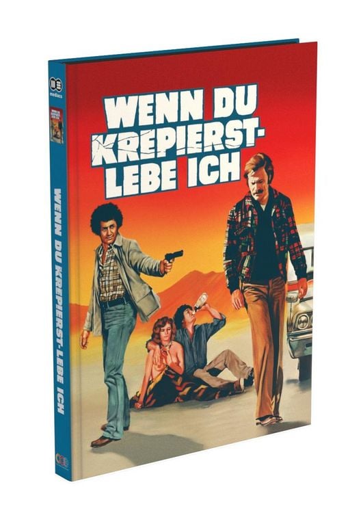 Produktbild: HITCH HIKE: Wenn Du krepierst &ndash; lebe ich! - 2-Disc Mediabook Cover E (Blu-ray + DVD) Limited 125 Edition &ndash; Uncut
