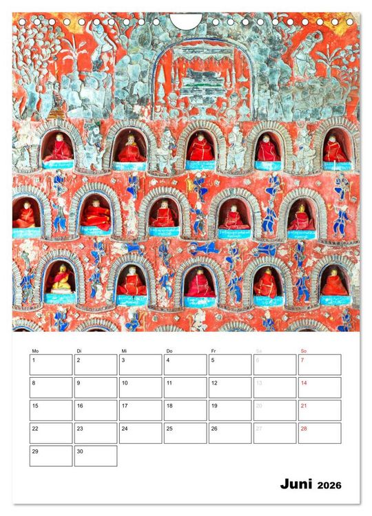 Produktbild: MEDITATION - Wellness f&uuml;r die Seele (Wandkalender 2026 DIN A4 hoch), CALVENDO Monatskalender