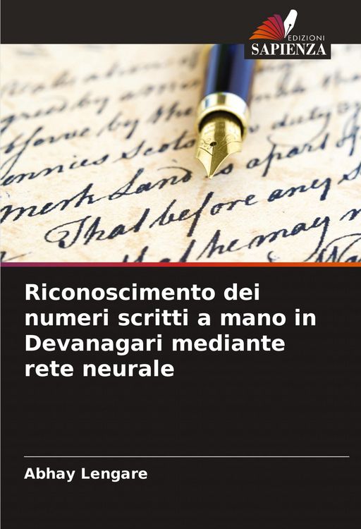 Produktbild: Riconoscimento dei numeri scritti a mano in Devanagari mediante rete neurale