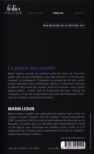 Produktbild: La guerre des vanit&eacute;s