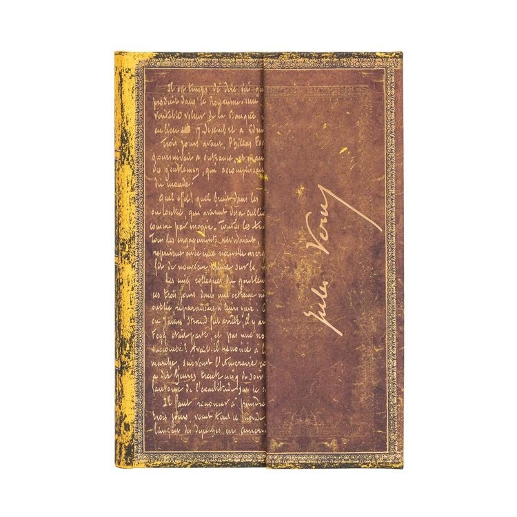 Produktbild: Hardcover Notizbuch Verne, Reise um die Erde, Mini, Liniert