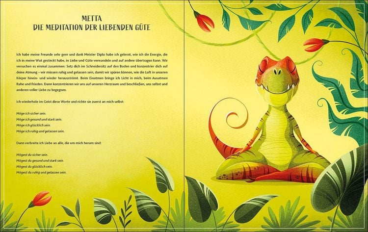 Produktbild: Kinder-Yoga f&uuml;r kleine Dinos