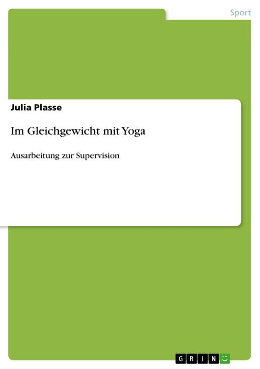 Produktbild: Im Gleichgewicht mit Yoga