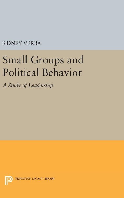 Produktbild: Small Groups and Political Behavior