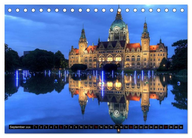 Produktbild: Hannover 2026 (Tischkalender 2026 DIN A5 quer), CALVENDO Monatskalender