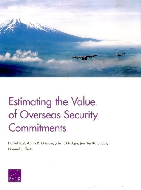 Produktbild: Estimating the Value of Overseas Security Commitments