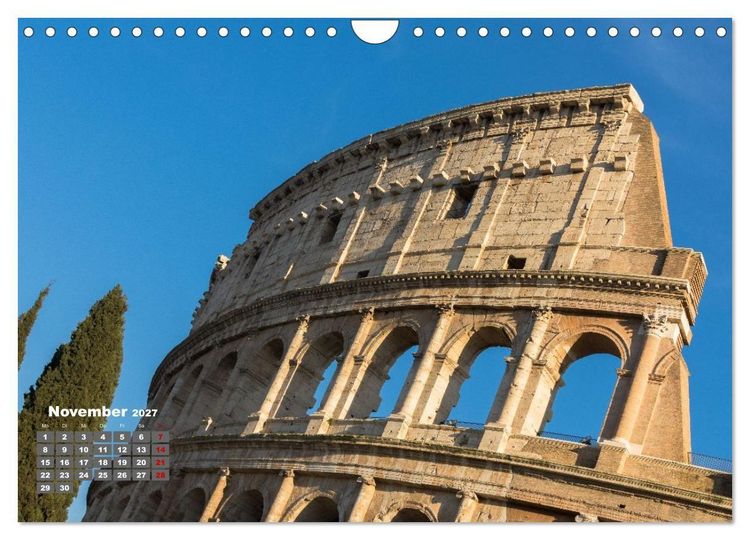 Produktbild: Bella Roma- Ewige Sch&ouml;nheit (Wandkalender 2027 DIN A4 quer), CALVENDO Monatskalender
