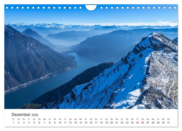 Produktbild: Berge und Seen - Die Perlen der Natur (Wandkalender 2026 DIN A4 quer), CALVENDO Monatskalender