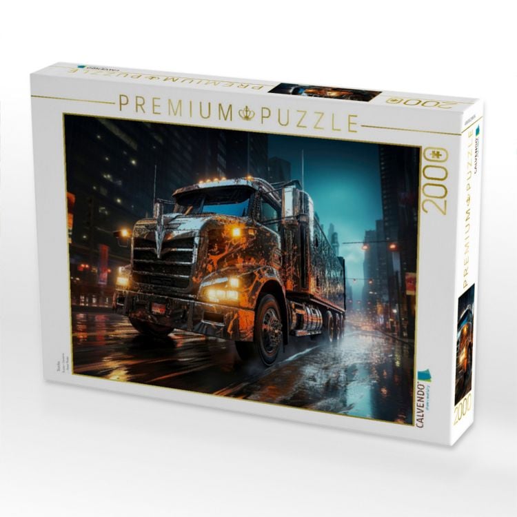 Produktbild: CALVENDO Puzzle Trucks | 2000 Teile Lege-Gr&ouml;&szlig;e 90x67cm Foto-Puzzle f&uuml;r gl&uuml;ckliche Stunden