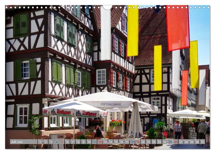 Produktbild: Schorndorf und Umgebung (Wandkalender 2026 DIN A3 quer), CALVENDO Monatskalender