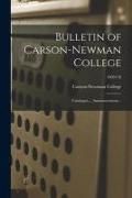 Produktbild: Bulletin of Carson-Newman College