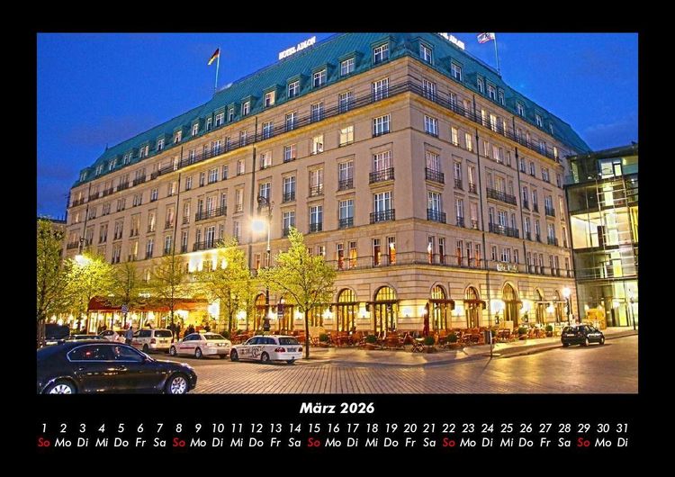 Produktbild: Berlin 2026 Fotokalender DIN A3