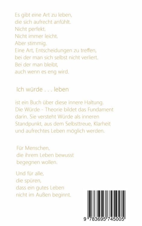 Produktbild: Ich w&uuml;rde...leben